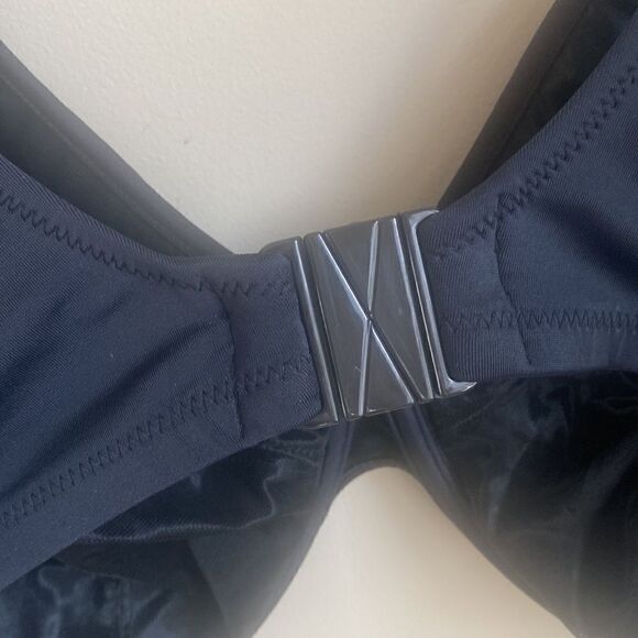 ElomiI Black Full Coverage Wired Bra 40L - Picture 4 of 7